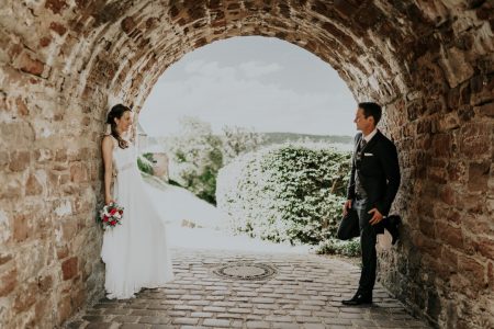 Hochzeitsreportage - Anna und Andreas - Burg Homburg